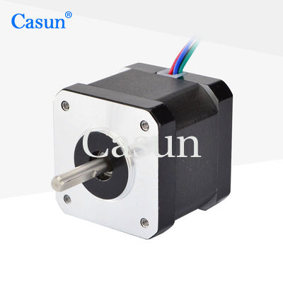 Harga bagus Motor langkah 1.5Amp 500mN.m 42×42×40mm NEMA 17 Dengan ISO CE On line