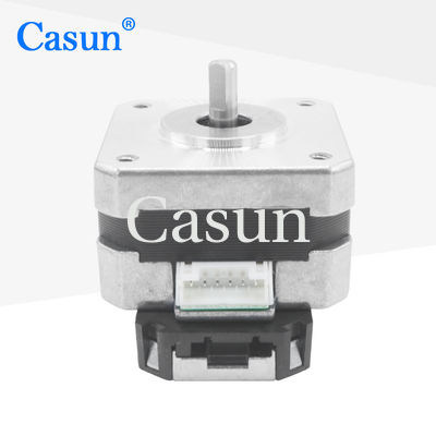 Harga bagus 26mm Length NEMA 17 Stepper Motor With Encoder 1.5A 26mm Body For Robot On line