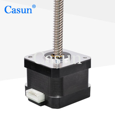 Harga bagus ROHS 0.6A 13.2V Non Captive Stepper Motor Untuk Mesin CNC On line