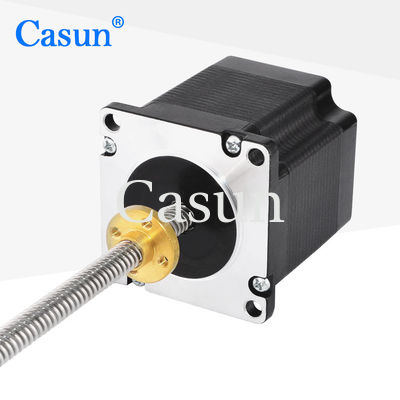 Harga bagus 2.8A Nema 23 stepper motor dengan 4 sekrup timbal captive stepper motor On line