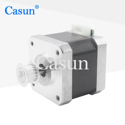 Harga bagus 42x42x40mm NEMA 17 Hybrid Stepper Motor dengan gigi 0,38Nm untuk sumbu XYZ 3D Printer On line