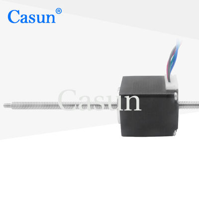 80mN.M Nema11 Non Captive Stepper Motor Through Screw Lead 8mm 0.8A 4.64V