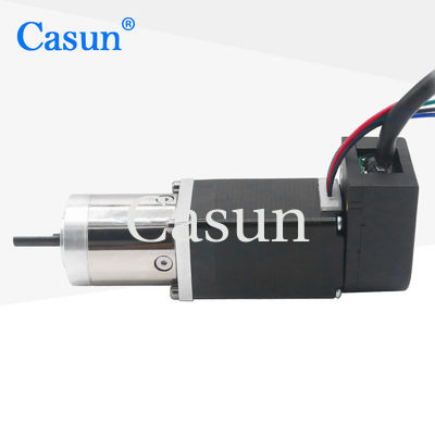 Harga bagus High Torque NEMA 11 Stepper Motor 28*28*45mm 0.67A with Encoder 10 1 Reduction Ratio On line