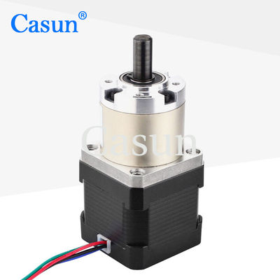 Harga bagus 42X42X34mm NEMA 17 Geared Stepper Motor 12 Volt Bipolar Or Unipolar Version On line