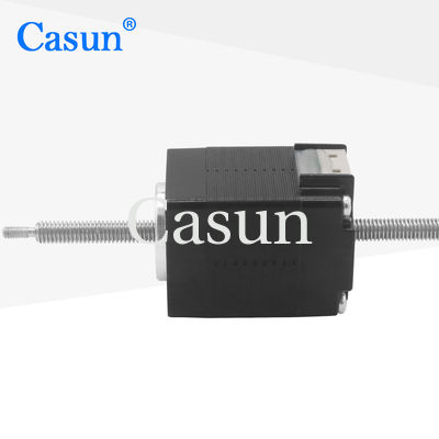 Harga bagus Hitam 0.5A Micro Stepper Motor 2.55V Nema 8 Non Captive Untuk Mesin STM CNC Milling On line