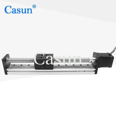 Harga bagus Micro Nema 17 Ball Screw Slider Rail Dengan Nema 17 Hybrid Stepper Motors Sertifikasi CE RoHS On line