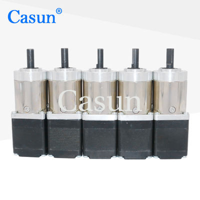 Harga bagus Casun 28mm-57mm NEMA 11 Gear Stepper Motor Dengan Planetary Gearbox On line