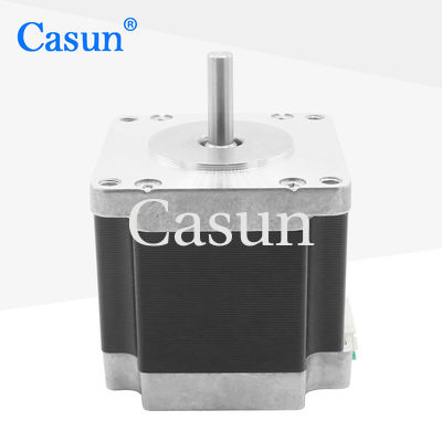 Harga bagus 60x60x58mm NEMA 24 closed loop stepper motor 1.5A Hitam Casun stepper motor On line