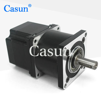 Harga bagus 1.5A 800mN.M NEMA 24 Geared Stepper Motor For CNC Machine 60mm On line