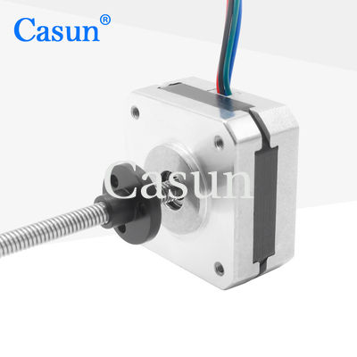 Harga bagus NEMA 17 Captive Stepper Motor Ultrathin 20mm Body 1.0A 0.13N.m Untuk instrumen presisi On line