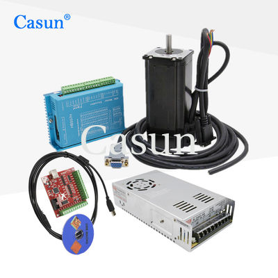 Harga bagus Casun 2 Phase Nema 23 hybrid stepper motor 57x57x69mm 4N.m high torque 4.0A with 4 axis / 3axis  for CNC for Engraving machine On line