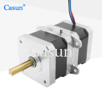 Harga bagus NEMA 17 Double Layer Linear Stepper Motor 12V With Precision Positioning On line