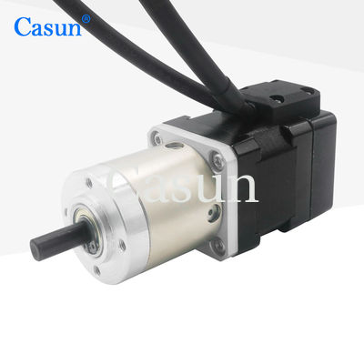 Harga bagus NEMA 14 Gear Box Stepping Motor Dengan Encoder 0.18N.M 1.0A Untuk PLC On line