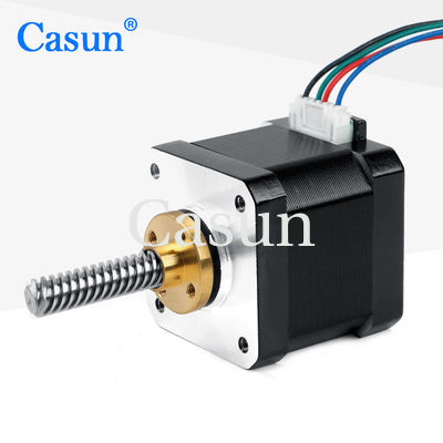 Harga bagus Lead Screw NEMA 17 Stepper Motor 24V 40mm bady with Tr8×12 for 3D Printer Accessories On line