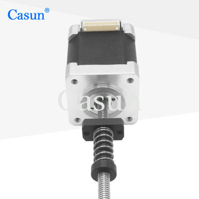 Nema 14 Stepper Motor Tr5X2 P1 360mN.m High Precision Hybrid Stepper Motor with Threaded Shaft