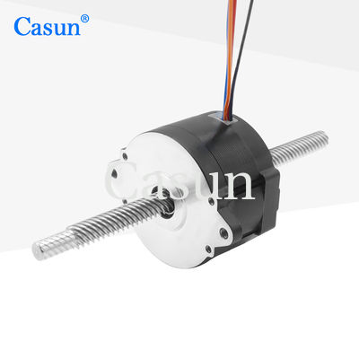 Harga bagus Pancake NEMA 16 Stepper Motor 26mm Body 0.5A 0.1N.m Untuk instrumen presisi On line
