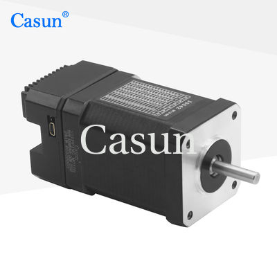 Harga bagus Integrated Stepper Motor Nema 17 Motor Encoder Driver All-in-One Machine With Modbus RS485 Communication Hybrid Type On line